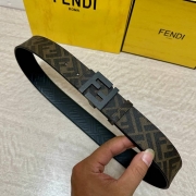 フェンディ メンズ ベルト 両面用 4.0cm