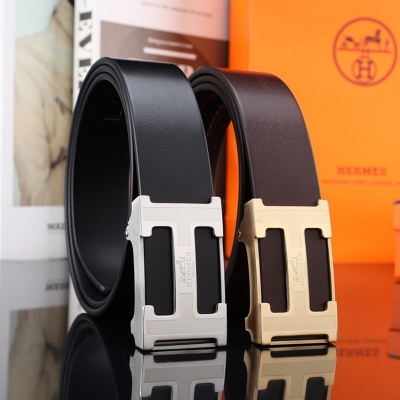 エルメス メンズ ベルト 自動バックル 3.5cm