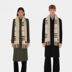 バーバリー クラシックカシミヤスカーフ 30x180