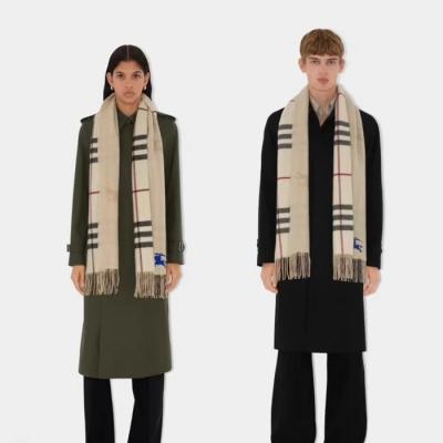 バーバリー クラシックカシミヤスカーフ 30x180