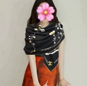 シャネル 新作2025 両面同色 140x140