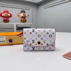 LOUIS VUITTON ロザリー コインパース モノグラム マルチカラー レディース 8×11×2.5cm