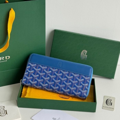 GOYARD ロングウォレット コットンキャンバス ユニセックス 20×11×2.3cm
