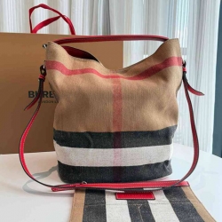 バーバリー ホーボーバッグ 25×34×19cm