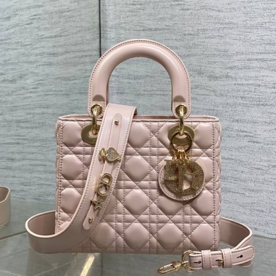 ディオール ハンドバッグ レディディオール 20×cm