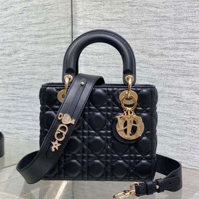 ディオール ハンドバッグ レディディオール 20×cm