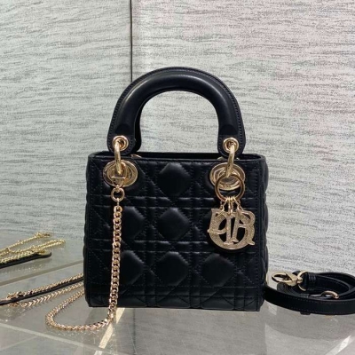 ディオール ハンドバッグ レディディオール 17×7×15cm