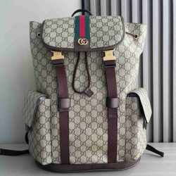 グッチ スタイル オフィディア リュック ブラウン サイズ：35×46×12cm