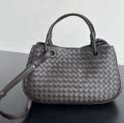 BV トートバッグ レザー ハンドバッグ バスケット 31×18.5×16cm