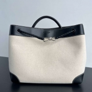 BV ショルダーバッグ レザー ハンドバッグ アンディアーモ 42×35×18cm