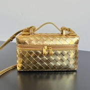 BV ショルダーバッグ レザー ポーチ 化粧ポーチ 22×12.5×5cm