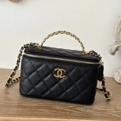 シャネル ポーチ 16×9.5×8cm