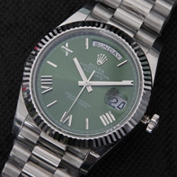 ROLEX 40228239 デイデイト NOON製 オリーブグリーン