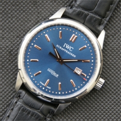 IWC インヂュニア ローレウス ブルー文字盤 自動巻き