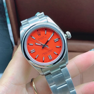 ROLEX M126000 オイスターパーペチュアル 36mm コーラルレッド 新品