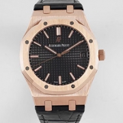AUDEMARS PIGUET 15500OR BF工場 ロイヤルオーク 自動巻き ブラック 高品質