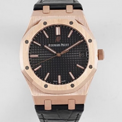 AUDEMARS PIGUET 15500OR BF工場 ロイヤルオーク 自動巻き ブラック 高品質