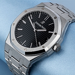 AUDEMARS PIGUET 15500ST ロイヤルオーク 自動巻き ブラック 夜光 人気コピー