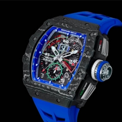 RICHARD MILLE RM 11-04 自動巻き フライバッククロノグラフ ロベルトマンチーニ スケルトン 質感良好