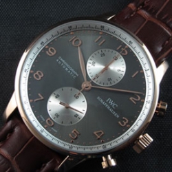 IWC ポルトギーゼ クロノグラフ Asain 7750 自動巻き