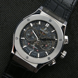 HUBLOT クラシックフュージョン セラミックブルー クロノグラフ 521.CM.7170.LR