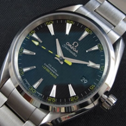 OMEGA シーマスター アクアテラ ステンレスベルト 教授専用