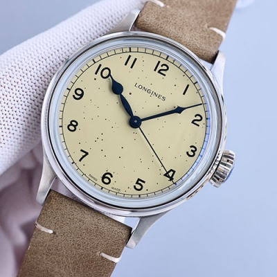 LONGINES L2.819.4.93.2 ヘリテージミリタリー 38.5mm 国内人気コピー