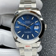 ROLEX 126300 デイトジャスト 41mm ブライトブルー 904L コピー