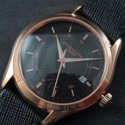 PATEK PHILIPPE カラトラバ ブラックダイヤル 即日発送