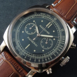 PANERAI クロノグラフ CASIO製クォーツ搭載 電池交換OK