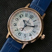 JAEGER-LECOULTRE 898A ダークブルー革ベルト 数量限定