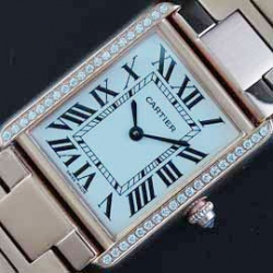 CARTIER タンクアングレーズ ローズゴールド 値引きセール