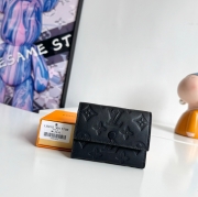 LOUIS VUITTON ヴィクトリーヌ ウォレット モノグラム エクリプス メンズ 11.5×9×2.5cm