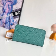 LOUIS VUITTON ジッピー ウォレット モノグラム アンプラント レザー レディース 19.5×10.5×2.5cm