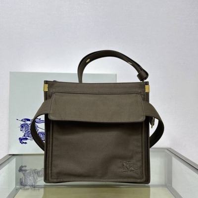 BURBERRY トートバッグ スモール トレンチファブリック メンズ 29×29×8.5cm