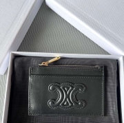 CELINE ジッピーカードケース カーフレザー レディース 11×7.5×2cm