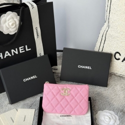 CHANEL カードケース カーフレザー レディース 11×7.5cm