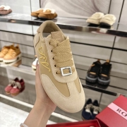 【ROGERVIVIER】新作ビブロウスニーカーレザースニーカーレディース