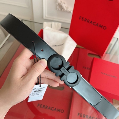 フェラガモ メンズ ベルト 両面用 3.5cm