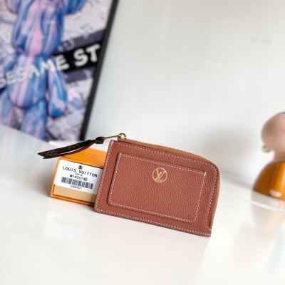 LOUIS VUITTON ローキー カードケース カーフレザー レディース 13×8.5×1cm