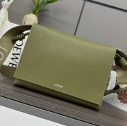 LOEWE フラメンコ サッチェル カーフレザー ユニセックス 34×24×12cm