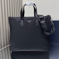 PRADA トートバッグ リサイクルナイロン メンズ 36×34×10cm