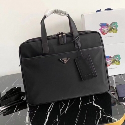 PRADA ブリーフケース パラシュートナイロン メンズ 39×29×11cm