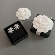 シャネル スタイル ピアス スクエア