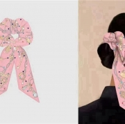 エルメス ドットキーモチーフツイリー小スカーフ