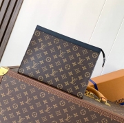 LOUIS VUITTON ポシェット ボヤージュ モノグラム マカサル メンズ 27×21×6cm