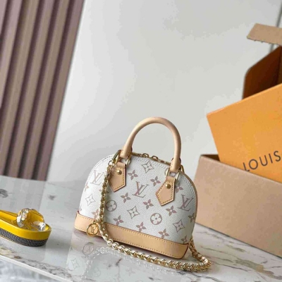 LV ショルダーバッグ ハンドバッグ アルマ 18×12×8cm