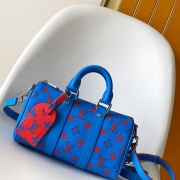 LOUIS VUITTON キープオール バンドリエール 25 モノグラムサーフィン メンズ 25×15×11cm