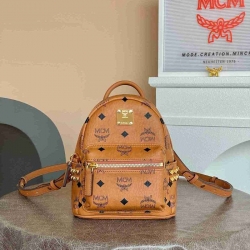 MCM スタイル ビゼトス スターク X-ミニ リュック コニャック サイズ：21×10×17.5cm
