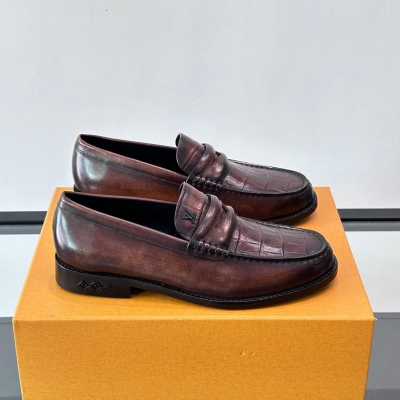 LV メンズ ビジネスシューズ レザー 38-44